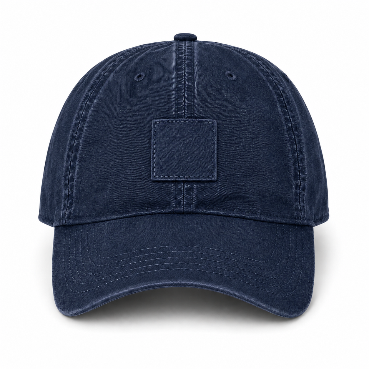 Deep Utility Navy adjustable baseball cap front view