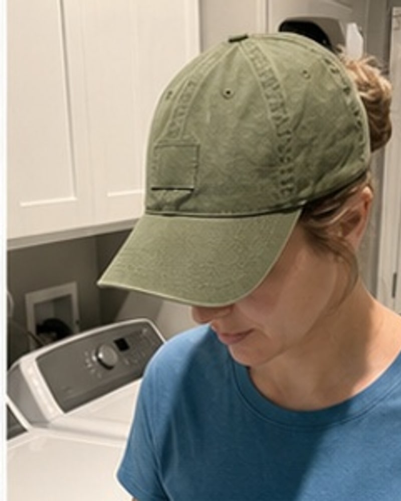 Natural phone-style photo of Washed Canvas Adjustable Baseball Cap Packs | Mixed 8-Pack & 16-Pack
