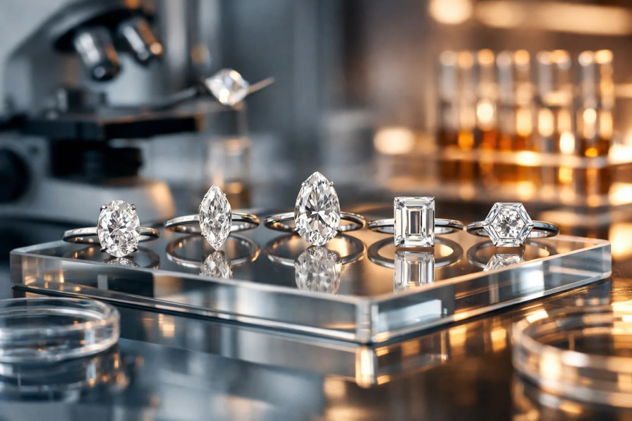 Emerging Engagement Ring Shapes Couples Are Asking About