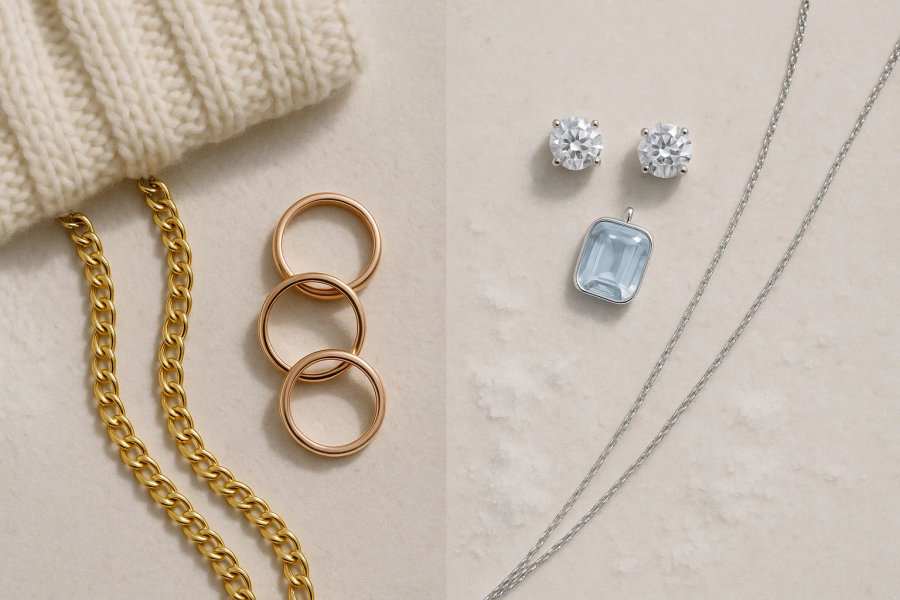 Warm Toned vs Cool Toned Jewelry What Looks Best in Winter