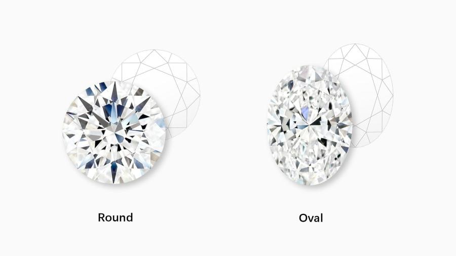 Oval vs Round Diamond on Finger Which One Looks Bigger and Better