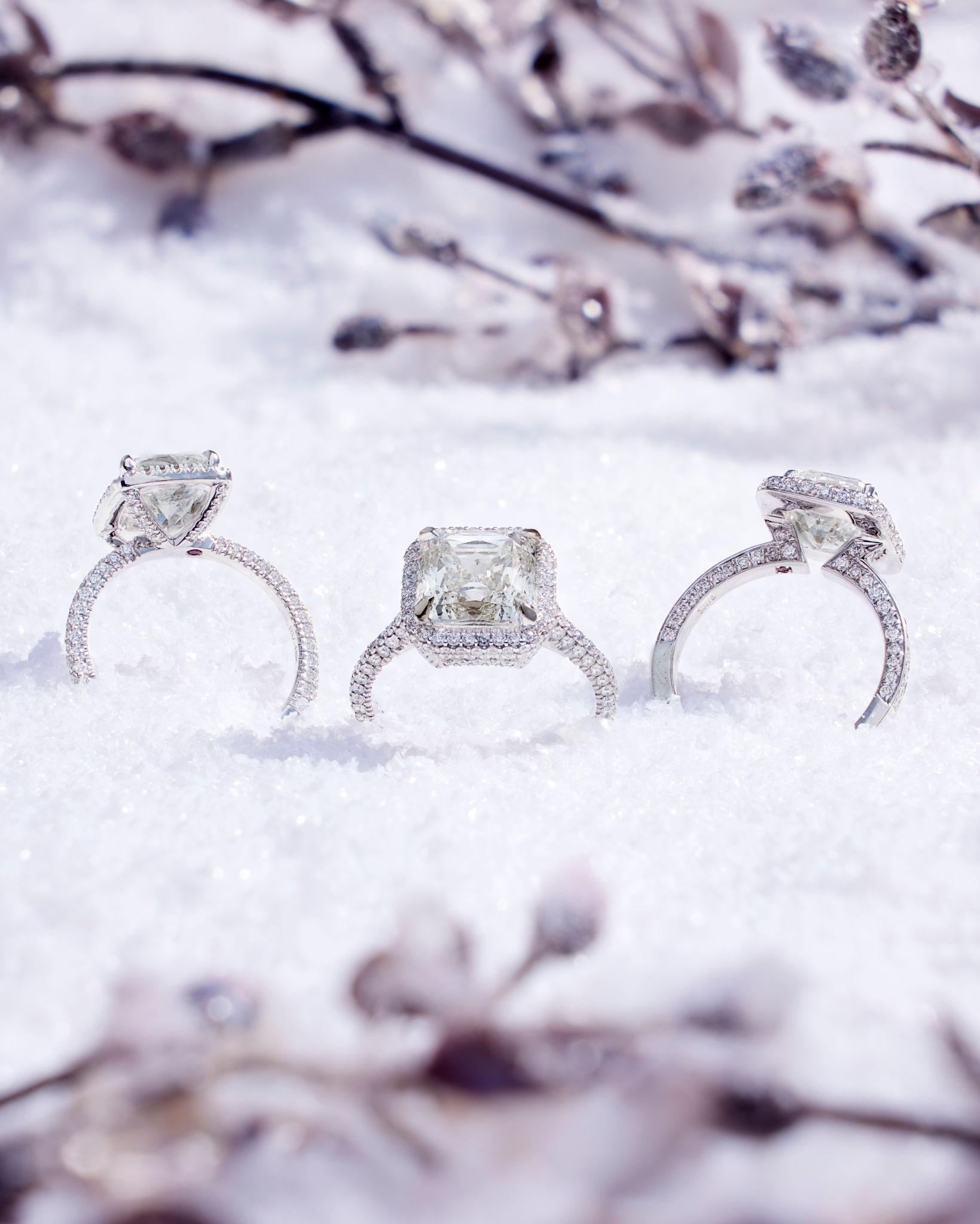 Why More Brides Are Choosing Colored Lab-Grown Diamonds for Winter Weddings