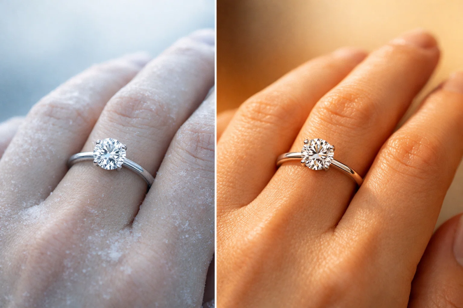 Why Rings Feel Tighter in Winter and When It Is Not Sizing