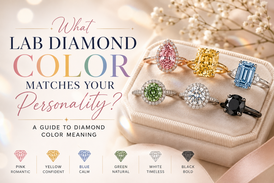What Lab Diamond Color Matches Your Personality?