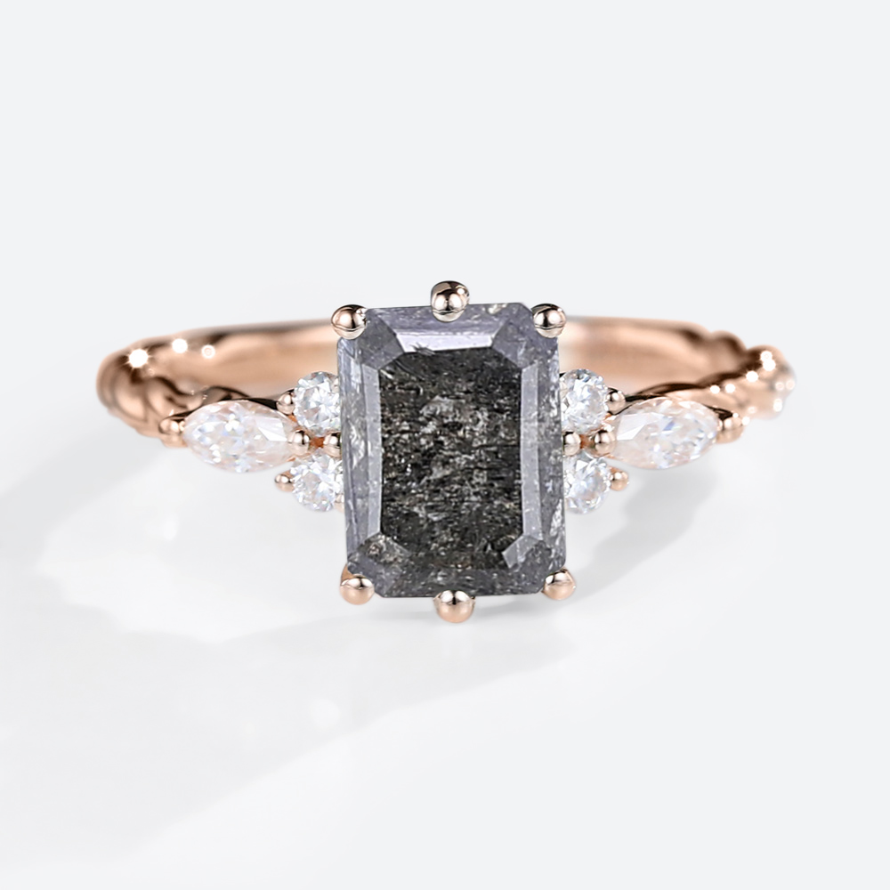 Emerald Cut Engagement Rings