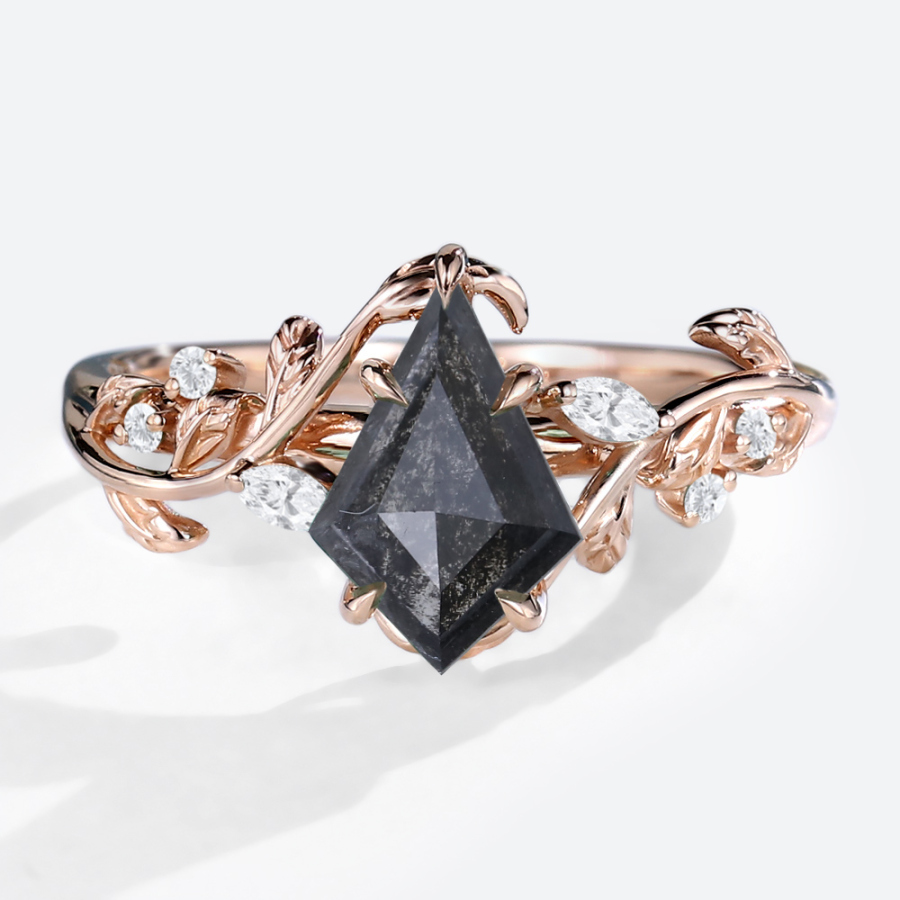 How to Style a Salt and Pepper Kite Diamond Ring for Everyday Wear