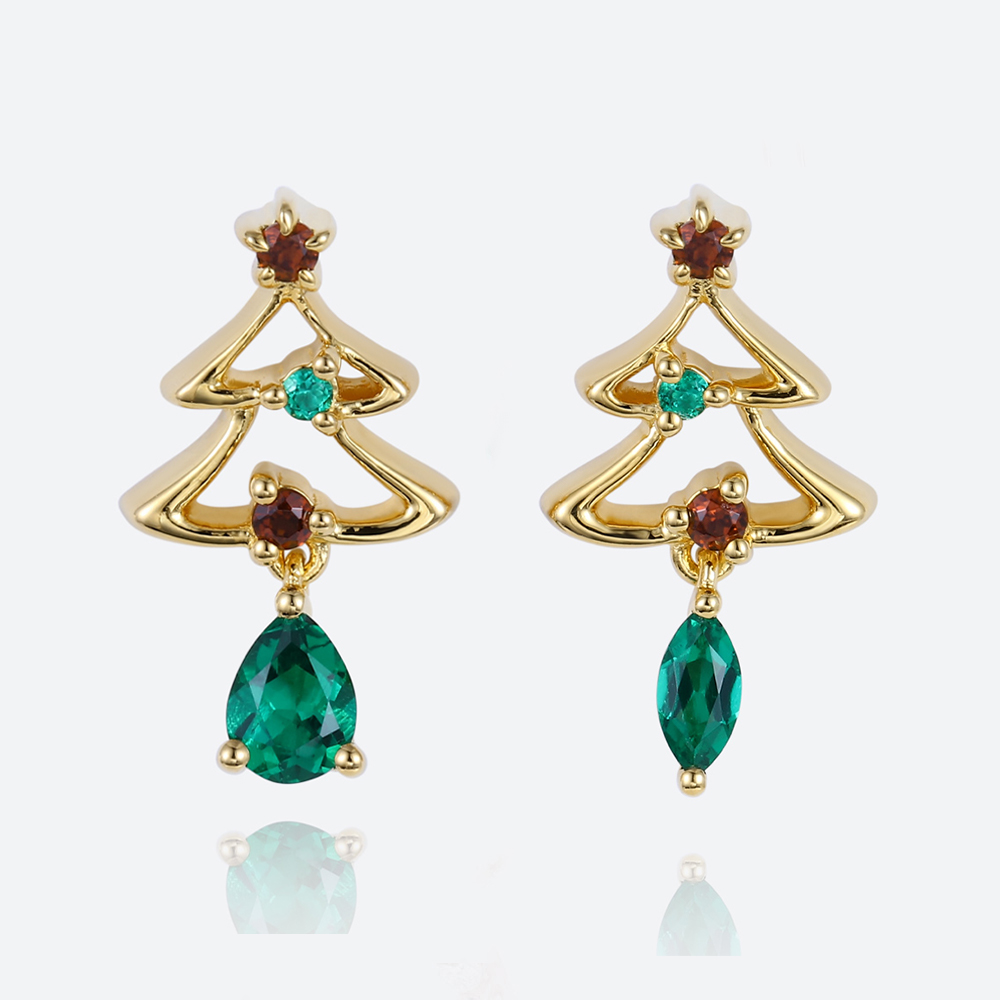 emerald jewelry Earrings Dangle Earrings Lab Grown Emerald Earring Christmas Gifts for Sisters