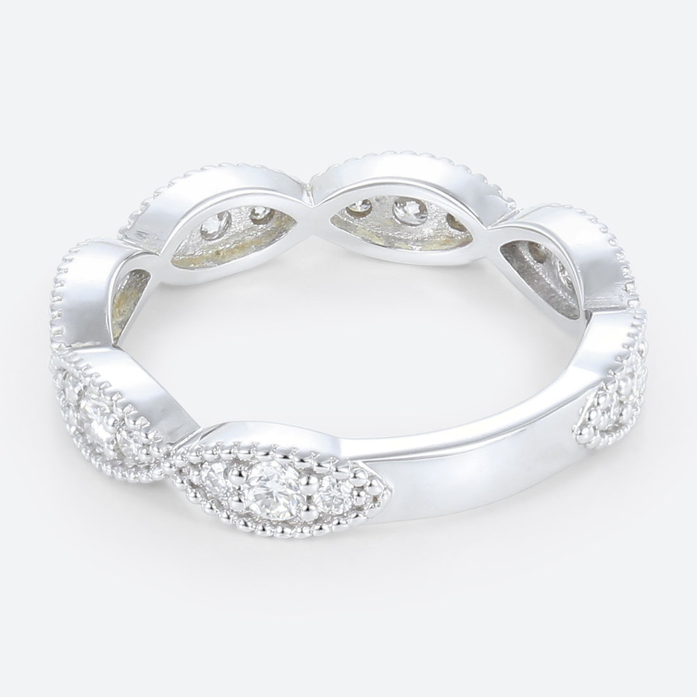 Jewelry Rings White Gold Lab Created Diamond Wedding Rings