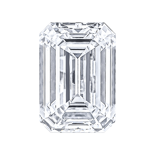 Emerald Cut Lab Grown Diamond Rings