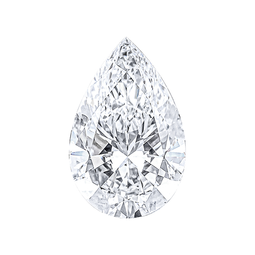 Pear Cut Lab Grown Diamond Rings