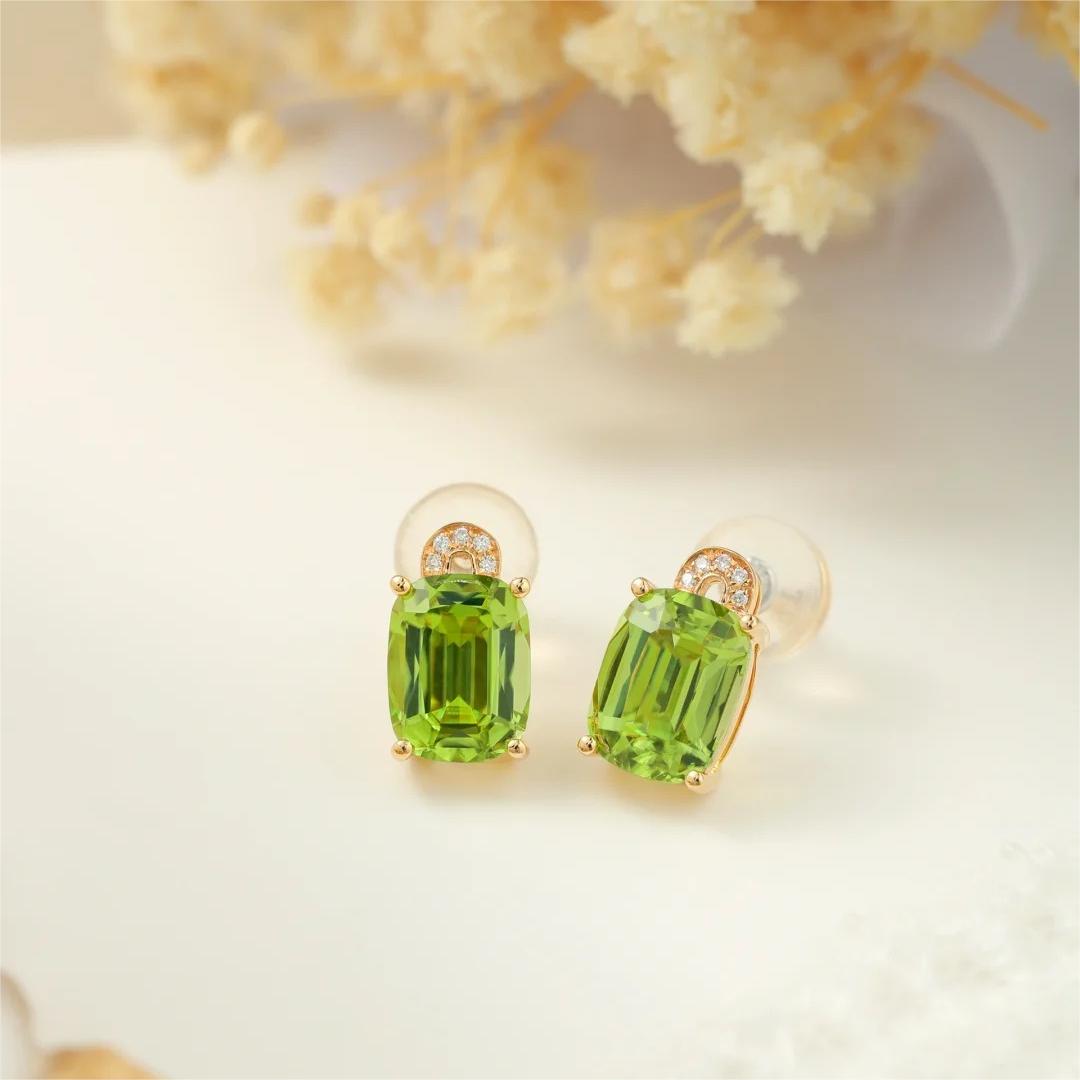 Peridot Earrings