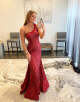 Mermaid Sequin Hot Pink One Shoulder Prom Dress