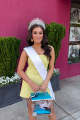 Yellow Sweetheart Tight Homecoming Dress with Belt