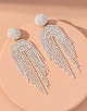 Handmade Beaded Tassel Earrings