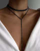 Multi-Layered Long Tassel Necklace