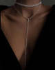 Multi-Layered Long Tassel Necklace