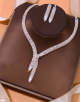 Fashion Simple Nude Diamond Jewelry Set