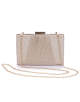 Shiny Pleated Large Capacity Handbag