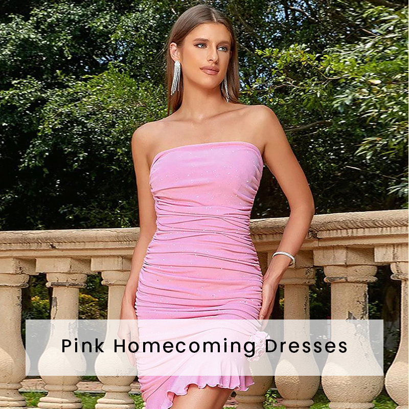 Pink Homecoming Dresses
