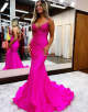 Mermaid Beaded Long Tight Prom Dress