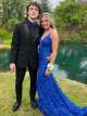 3 Piece Notched Lapel Black Men's Prom Suit