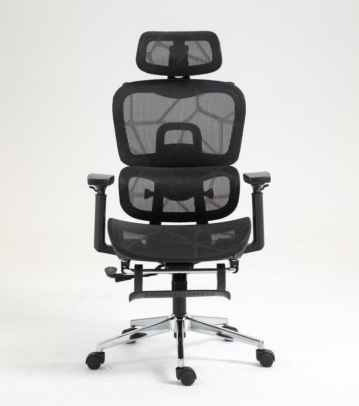 Silla De Oficina Ergonomica Ejecutivo reclinable Soporte Lumbar Ajustable Con Reposa Pies