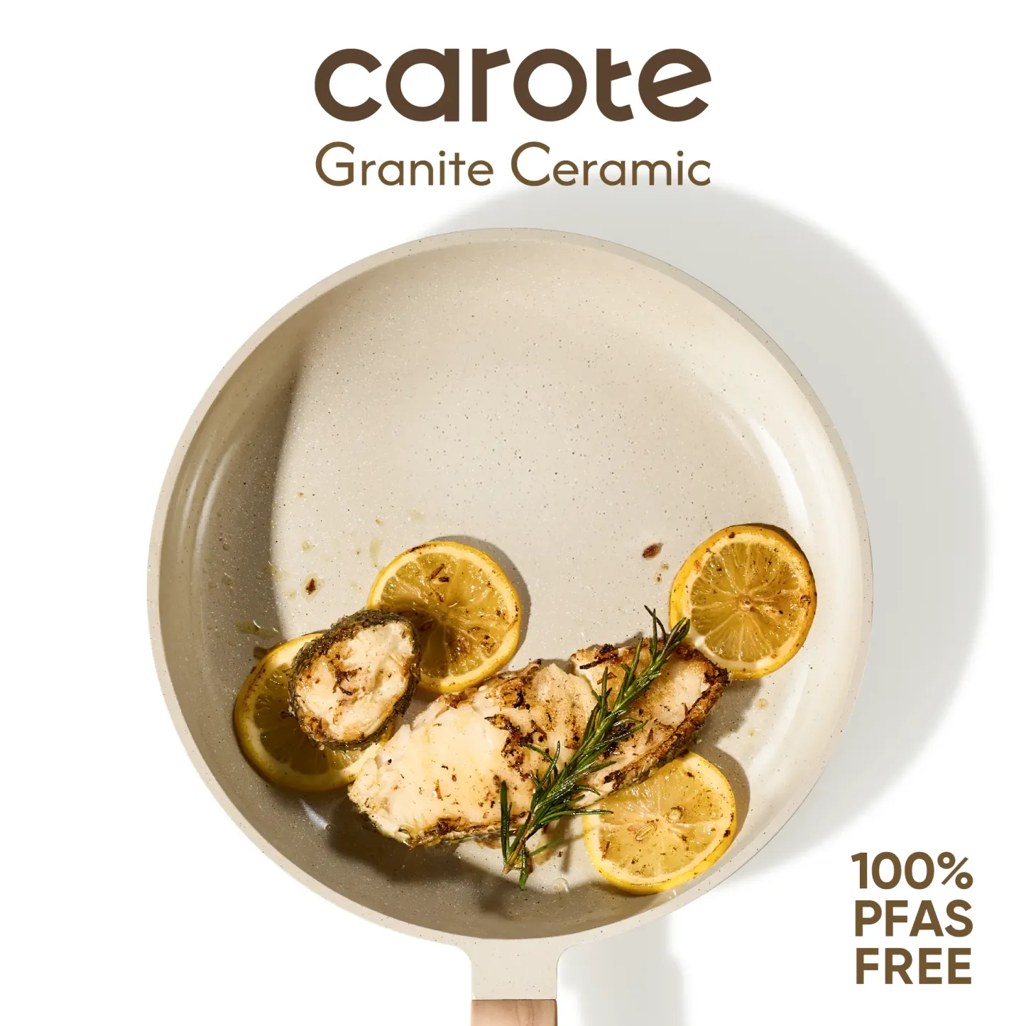 Juego de utensilios de cocina de cerámica de 14, 18 o 24 piezas: antiadherente, saludable, libre de PFAS y apto para lavavajillas.