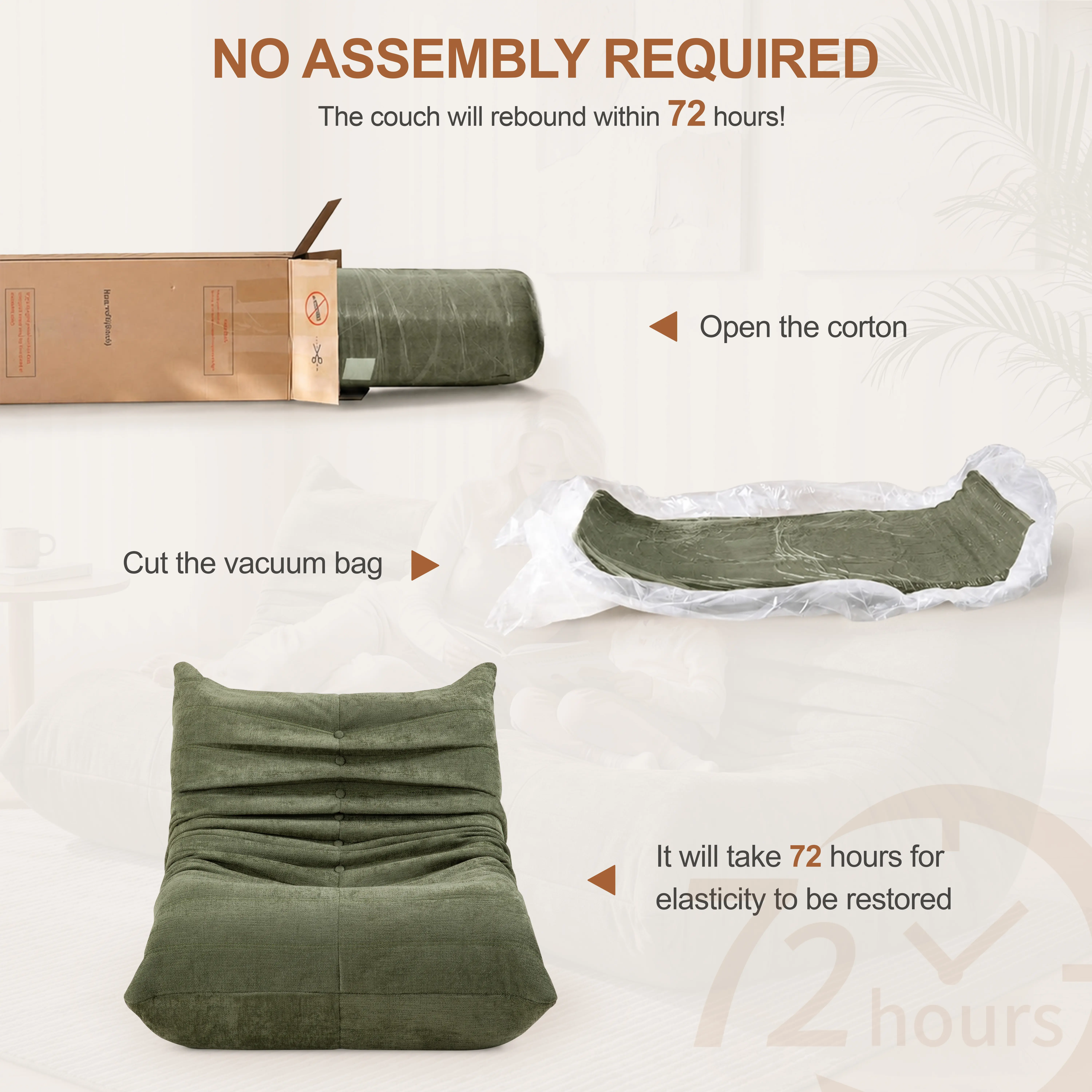 Sillón tipo puf para adultos, sofá puf extragrande relleno de espuma viscoelástica para el hogar o apartamento; sofá tipo «perezoso» con relleno y funda de piel sintética, ideal para niños y mascotas.