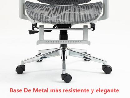 Silla De Oficina Ergonomica Ejecutivo reclinable Soporte Lumbar Ajustable Con Reposa Pies