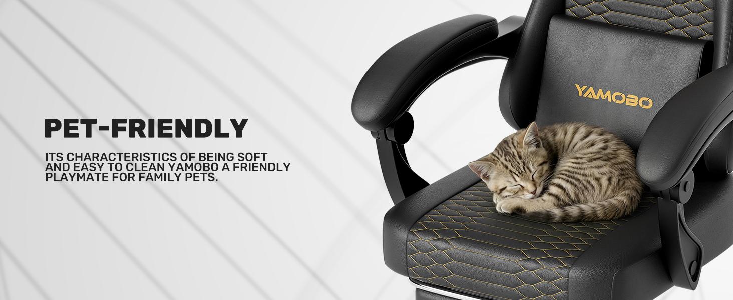 Dual-Purpose Video Game Chair for Adults - Ergonomic Minimalist Design, Back Support, Extra-Thick Durable PU Leather, Silent Swivel Casters, 100-135° Reclining, Footrest Dual-Purpose Video Game Chair for Adults - Ergonomic Minimalist Design, Back Support, Extra-Thick Durable PU Leather, Silent Swivel Casters, 100-135° Reclining, Footrest