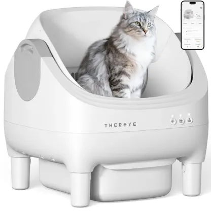 Arenero Automático Autolimpiante para Gatos SC06, con Control por App WiFi, Eliminación de Olores y Sistema de Desecho con Bolsas Incluidas