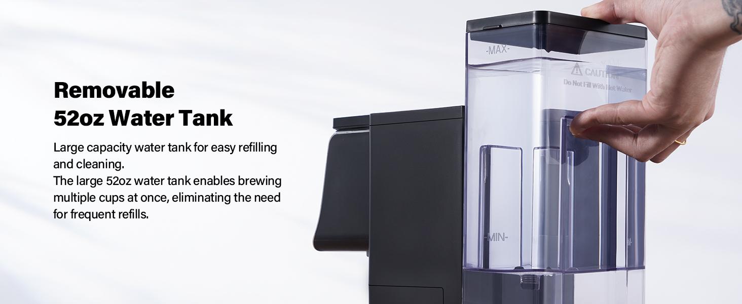 Hot & Iced Coffee Maker for K-Cups & Ground Coffee, Single-Serve Brewer with Bold Setting, Reusable Filter, Travel Mug Friendly, Compact & Quick Brew, Black Household Appliances espresso machine coffee bar supplies,home essentials tiktokshopbacktoschool