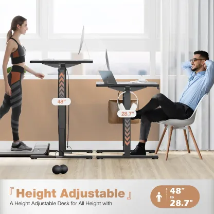 Electric Height Adjustable Standing Desk - Ergonomic Workstation