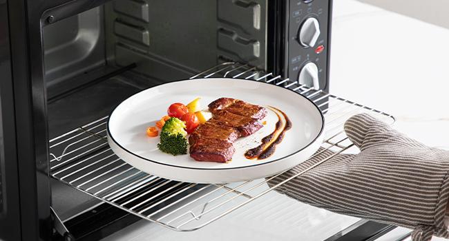 MALACASA LEAH Series Porcelain Tableware Set - 4/6-Person Ceramic Dinnerware Service Set, Chip-Resistant, Microwave & Dishwasher Safe Plates, Bowls & Pasta Dishes, Ceramic Dinnerware Set