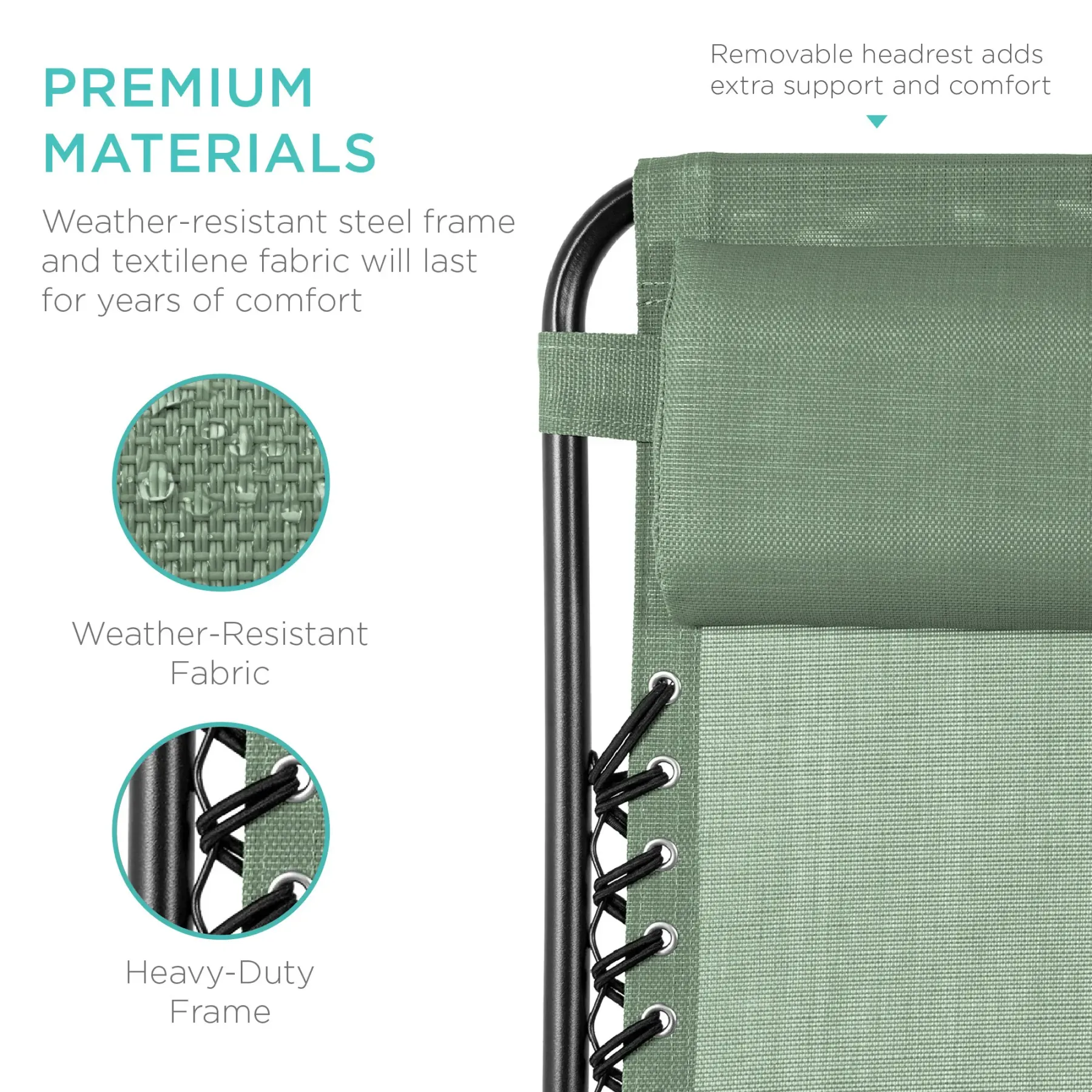 Set de 2 Sillas de Gravedad Cero Plegables con Bandeja Portavasos, Reclinables para Patio, Jardín y Piscina