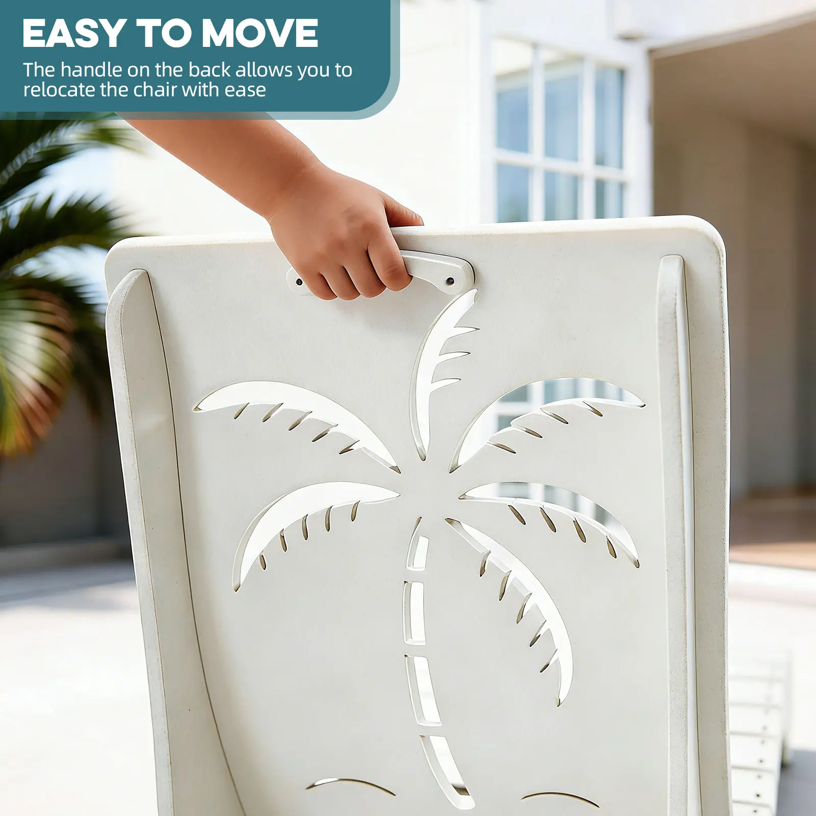 Set de 2/4/6 Tumbonas Plegables para Piscina, con Reposabrazos, Reposacabezas y Sacos de Arena, Resistentes a los Rayos UV y al Clima, para Jardín, Playa y Patio