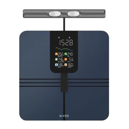 Báscula digital inteligente con Bluetooth para composición corporal: peso, IMC, grasa corporal, masa muscular y medición segmentaria; salud y bienestar, báscula inteligente.