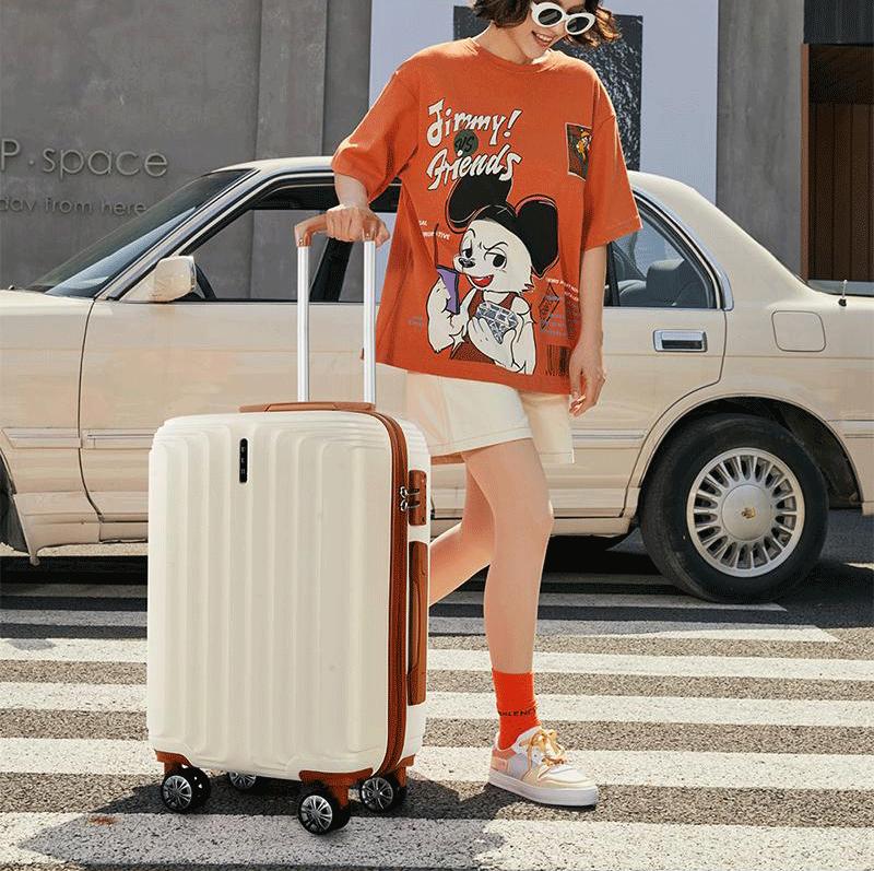 UUH Luggage Sets(3pcs/4pcs/6pcs/7pcs/8pcs) with TSA Locks - Suitcase for Travel, Hardshell Luggage Spinner Wheels Lightweight