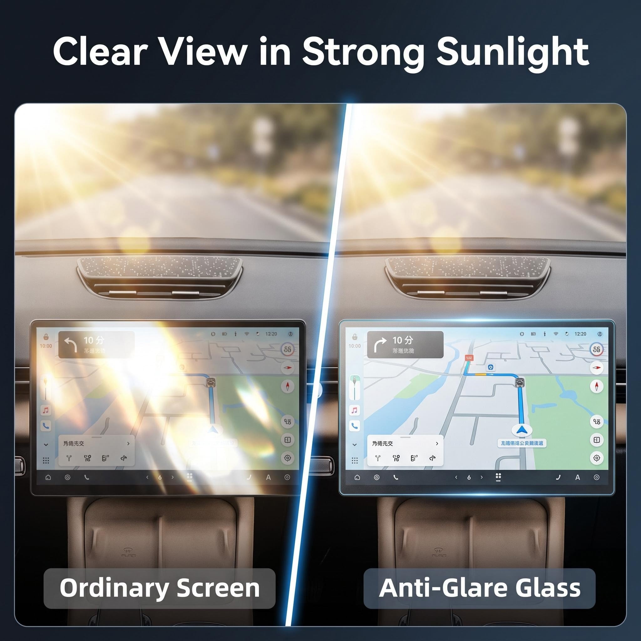 Tempered Glass Navigation Screen Protector for Chery Omoda C7-Let us help you explore your 4x4 with us Noxfun