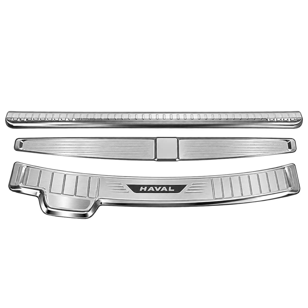 Stainless Steel Rear Trunk Protector Plate Trim for GWM Haval H9 2024-2025-Let us help you explore your 4x4 with us Noxfun