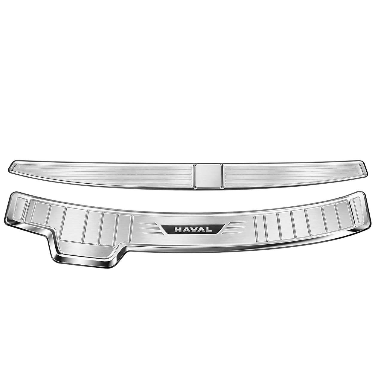 Stainless Steel Rear Trunk Protector Plate Trim for GWM Haval H9 2024-2025-Let us help you explore your 4x4 with us Noxfun