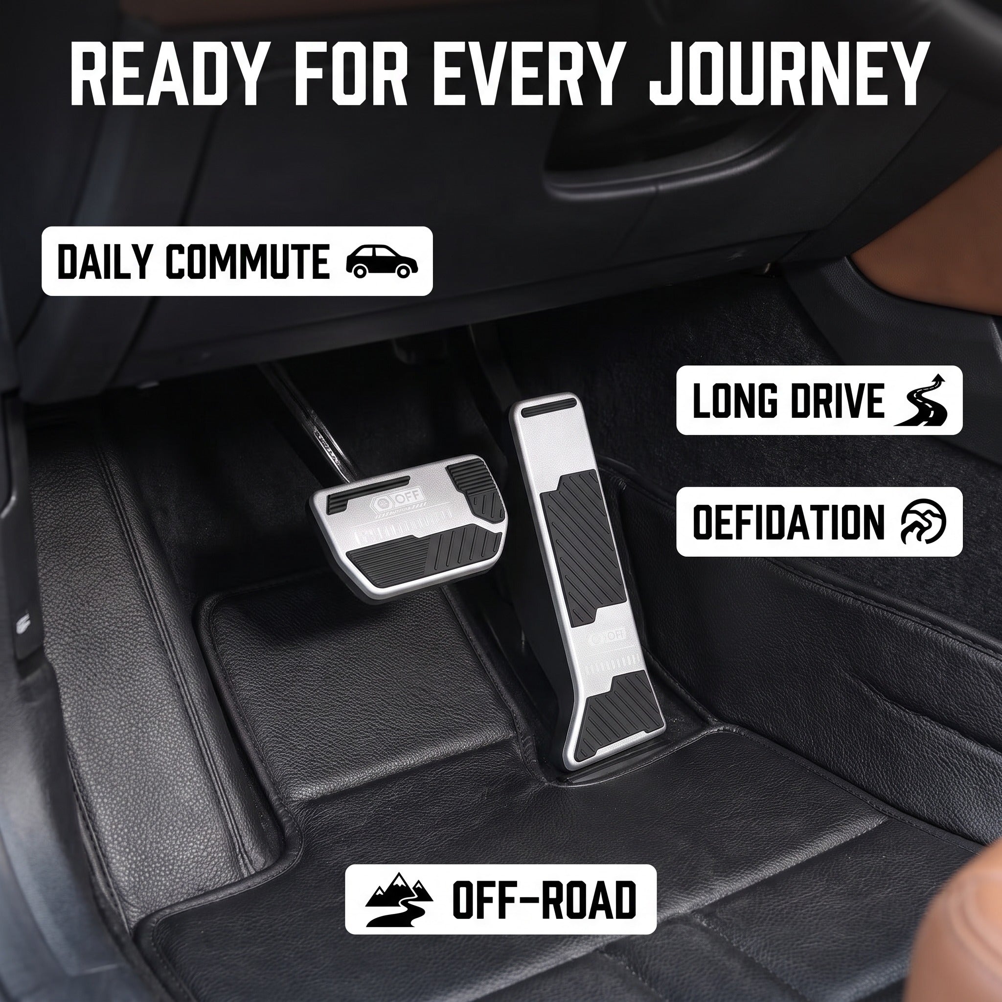 Accelerator Pedal Protector Pad for Chery Omoda C7-Let us help you explore your 4x4 with us Noxfun