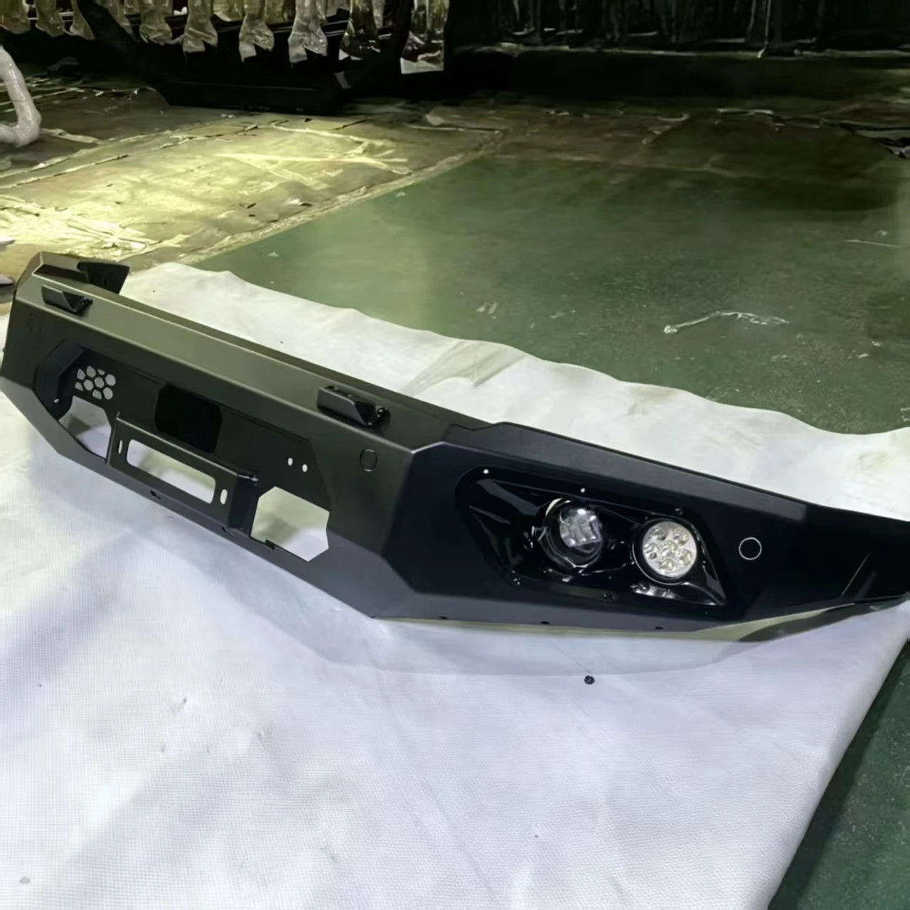 BYD Shark 6 Bull Bar | Steel Front Bumper with LED Lights & Winch Mount-Let us help you explore your 4x4 with us Noxfun