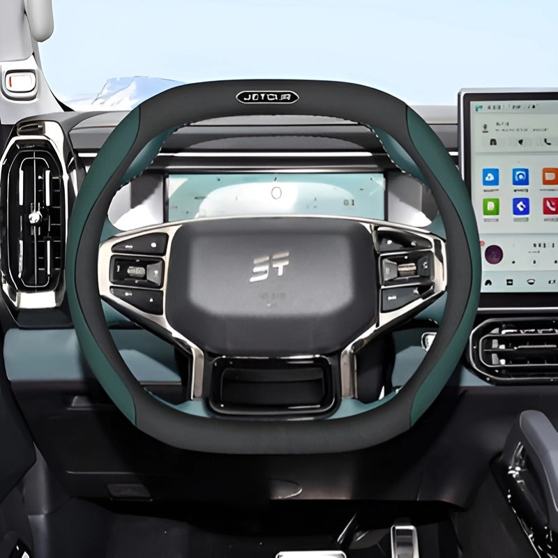 Steering wheel cover breathable non-slip for Chery-Let us help you explore your 4x4 with us Noxfun