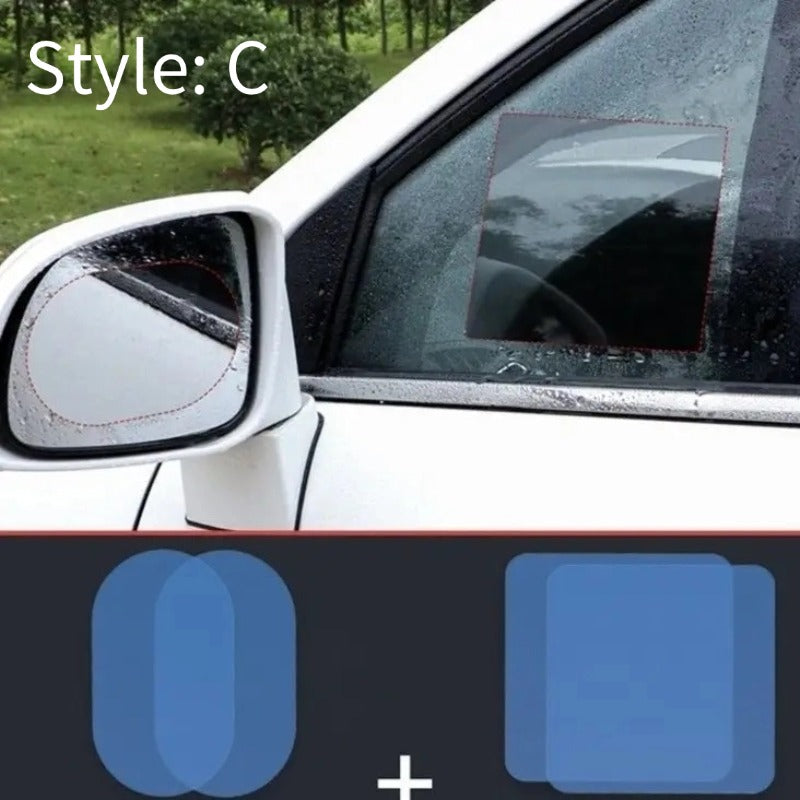 Rear View Mirror Rain Repellent Film-Let us help you explore your 4x4 with us Noxfun