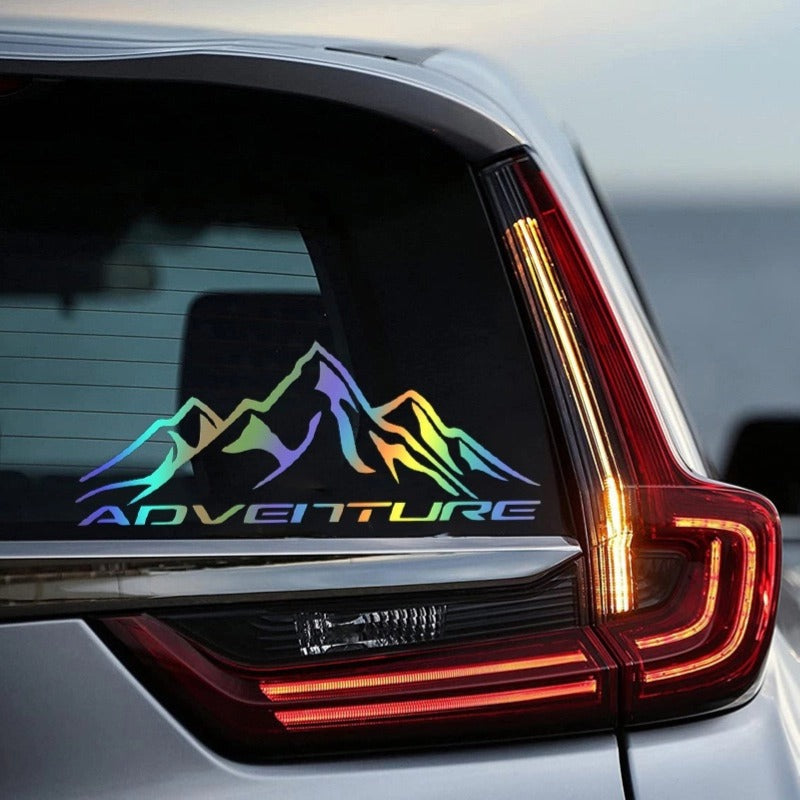 Eye-Catching Car Sticker-Let us help you explore your 4x4 with us Noxfun