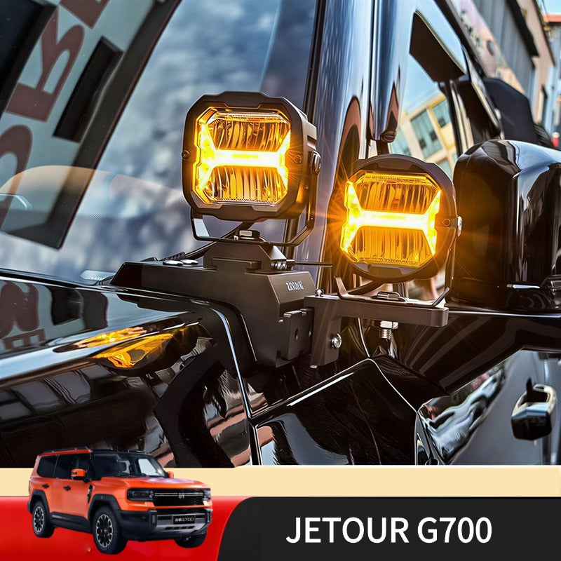 JETOUR G700 A-pillar Extended Spotlight Bracket-Let us help you explore your 4x4 with us Noxfun