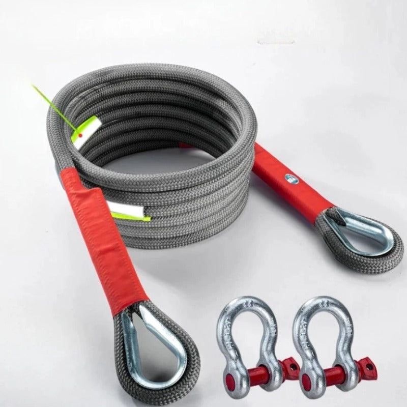 Heavy Duty Emergency Car Recovery Tow Strap Off Road Rescue Pull Rope-Let us help you explore your 4x4 with us Noxfun