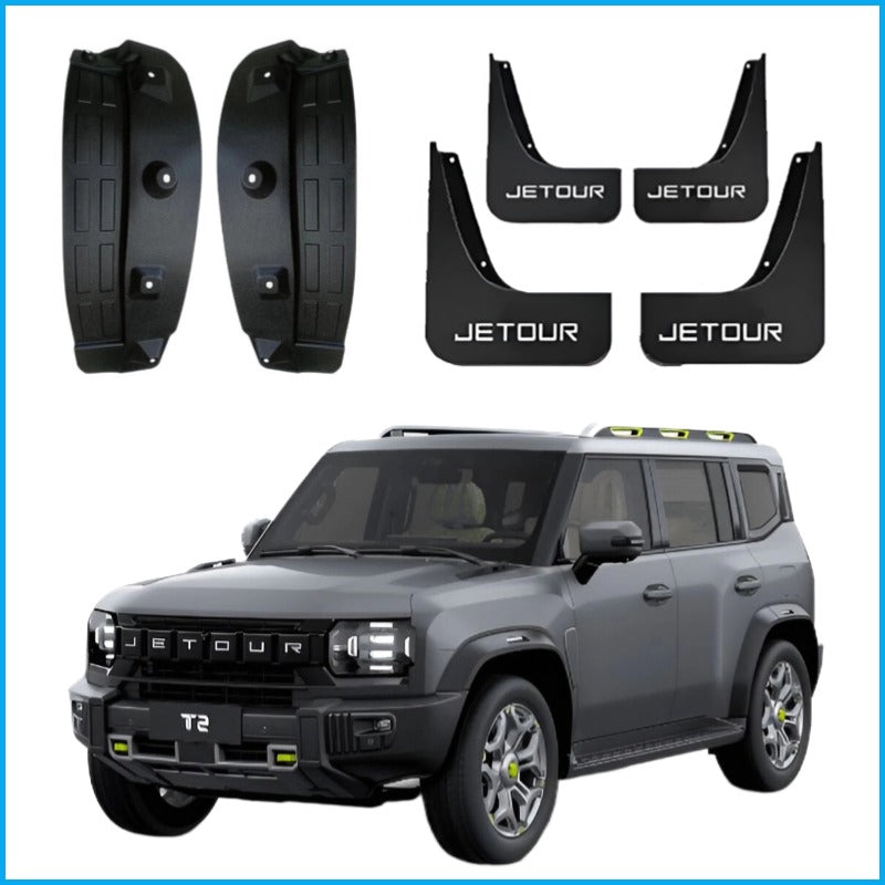 Mud Flaps for Chery Jetour T2 & Jetour T2 PHEV-Let us help you explore your 4x4 with us Noxfun