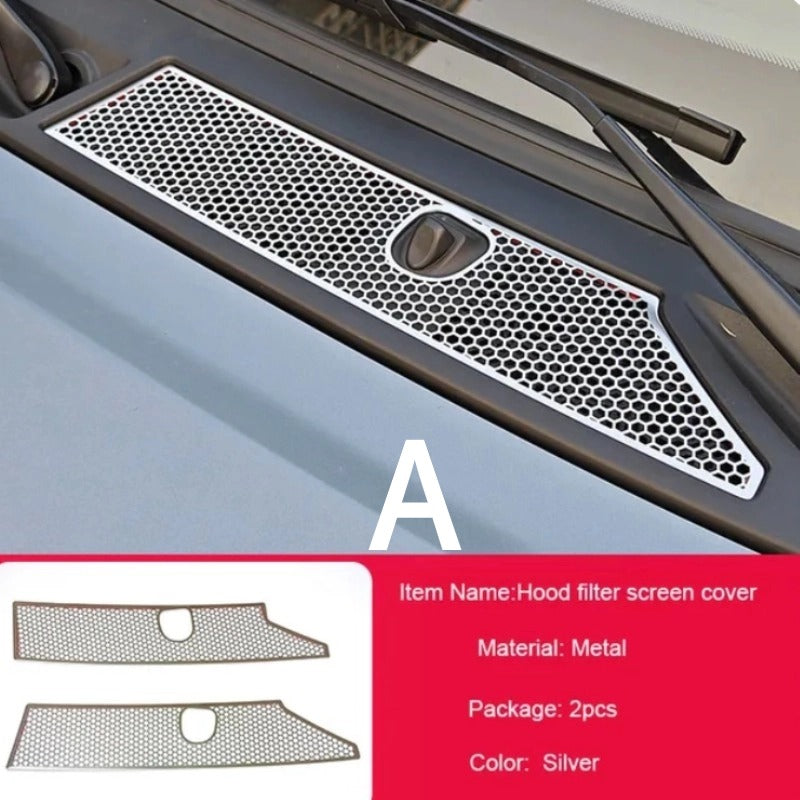 Chery Jetour T2  Car Hood Vent Filter Net Accessories-Let us help you explore your 4x4 with us Noxfun